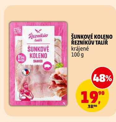 ŠUNKOVÉ KOLENO ŘEZNÍKŮV TALÍŘ, 100 g 