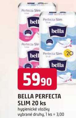 BELLA PERFECTA SLIM 20 ks hygienické vložky