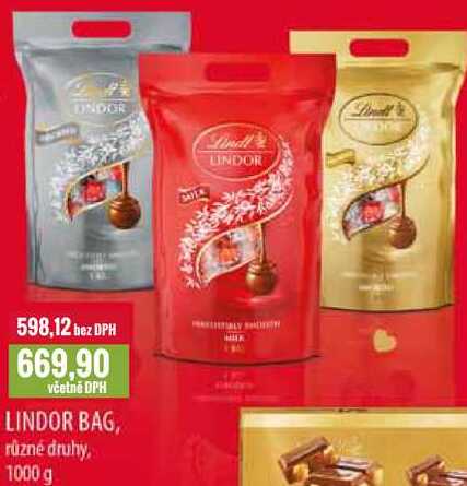 LINDOR BAG 1000 g 