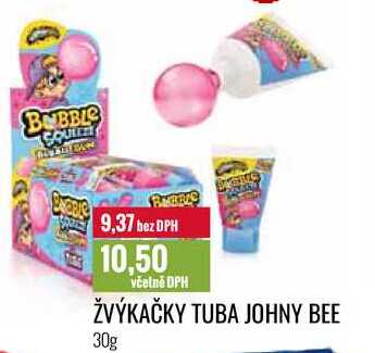 ŽVÝKAČKY TUBA JOHNY BEE 30g 