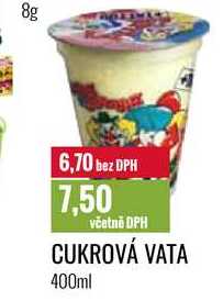 CUKROVÁ VATA 400ml