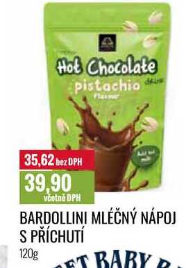 BARDOLLINI MLÉČNÝ NÁPOJ S PŘÍCHUTÍ 120g