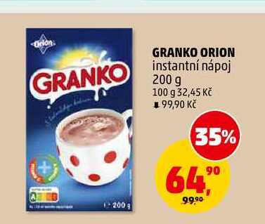 GRANKO ORION instantní nápoj, 200 g