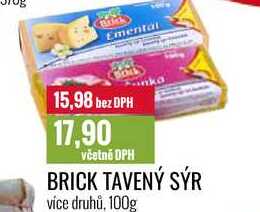 BRICK TAVENÝ SÝR 100g 
