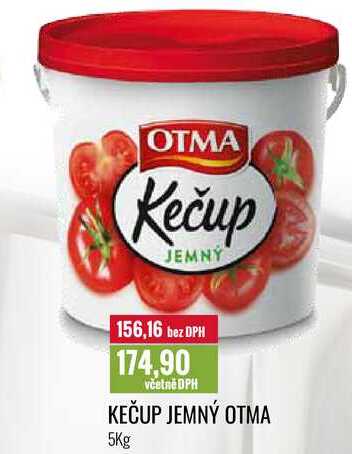 KEČUP JEMNÝ OTMA 5Kg
