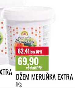 DŽEM MERUŇKA EXTRA 1Kg 