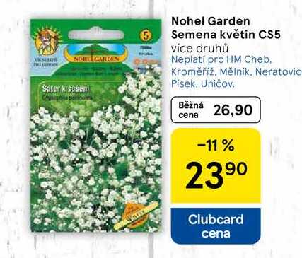 Nohel Garden Semena květin CS5, více druhů 