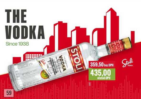 STOLI VODKA 1l v akci