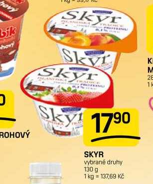 SKYR vybrané druhy 130 g  