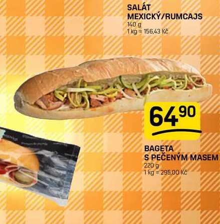 BAGETA S PEČENÝM MASEM 220 g 