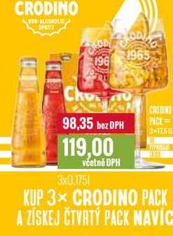 CRODINO 3x0,175l