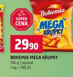 BOHEMIA MEGA KRUPKY 150 g sýrové