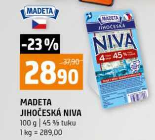 MADETA JIHOČESKÁ NIVA 100 g 45% tuku