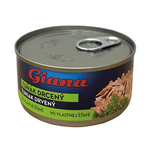 Giana Tuňák drcený ve vlastní šťávě