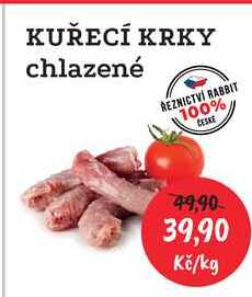 KUŘECÍ KRKY chlazené 1kg 