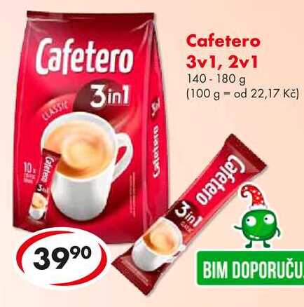 Cafetero 3v1, 2v1, 140-180 g