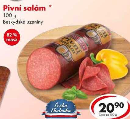 Pivní salám, 100 g 