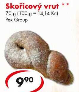 Skořicový vrut, 70 g