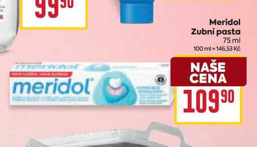 Meridol Zubní pasta 75 ml 