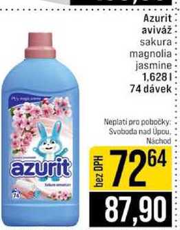 Azurit aviváž sakura magnolia jasmine 1,628l 74 dávek 