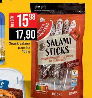 Snack salami paprika 100 g 