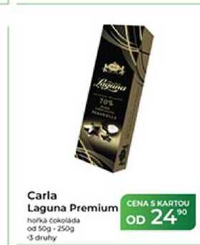 Carla Laguna Premium horká čokoláda od 500-250g  