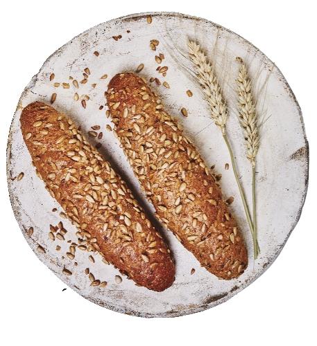 Celozrnný rohlík, 70 g