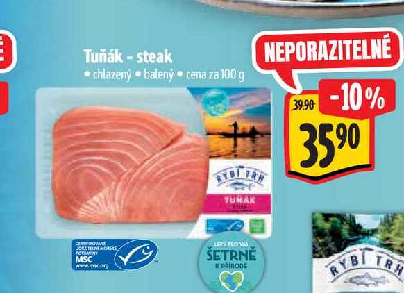 Tuňák - steak 100 g