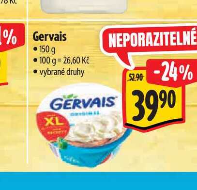 Gervais 150 g 