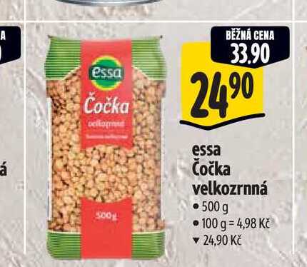  essa Čočka velkozrnná 500 g 