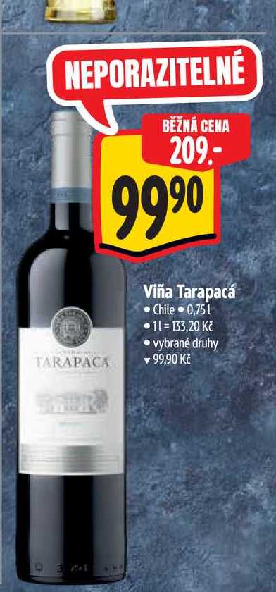   Viña Tarapacá  0,75 l