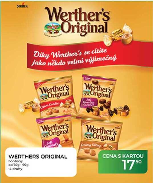 WERTHERS ORIGINAL bonbóny od 70g-90g 