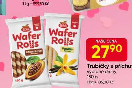 Brick Trubičky s příchu vybrané druhy 150 g