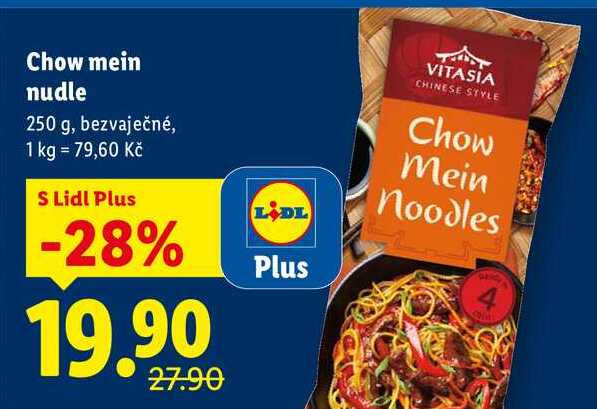 Chow mein nudle, 250 g