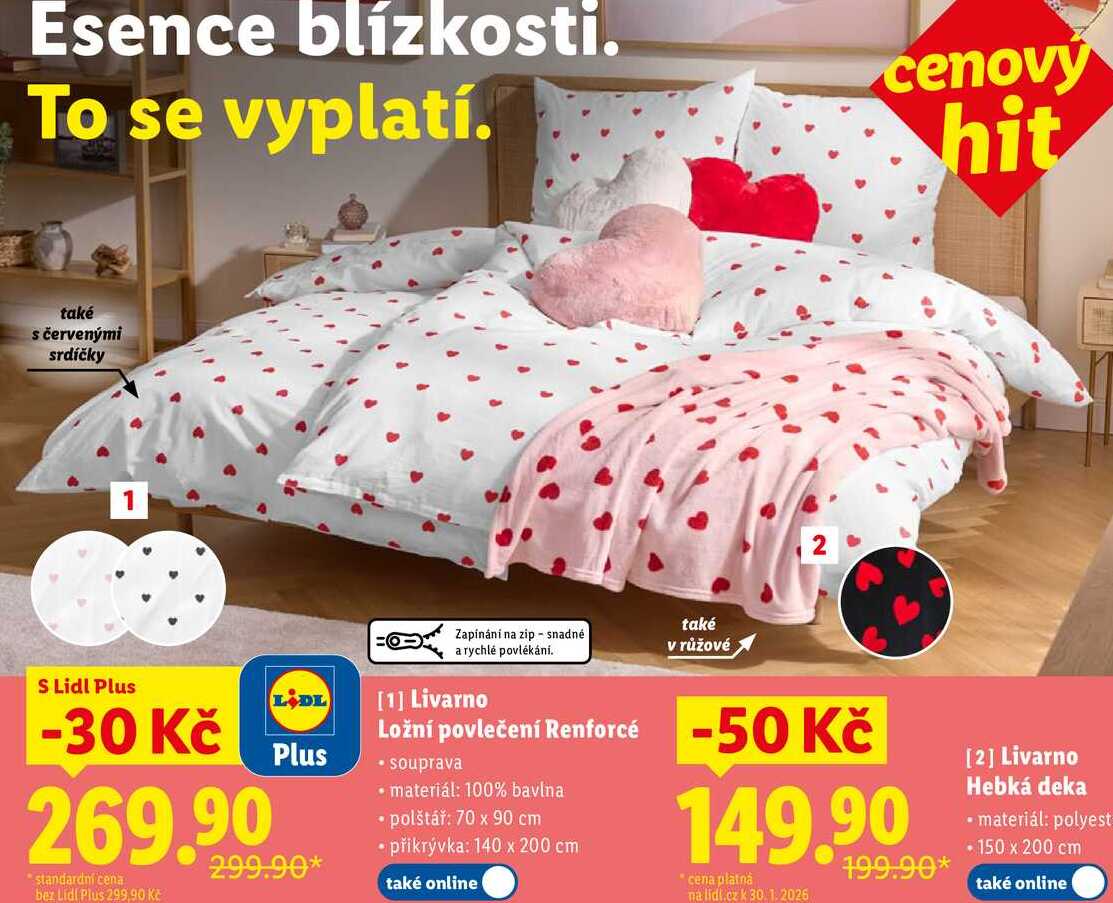 Livarno Ložní povlečení Renforcé 