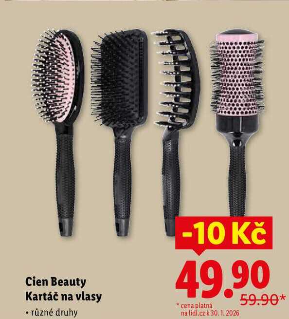 Cien Beauty Kartáč na vlasy  