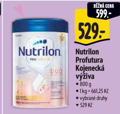 Nutrilon Profutura Kojenecká výživa, 800 g