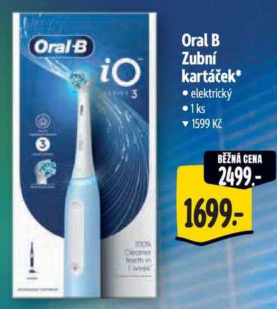 Oral B Zubní kartáček