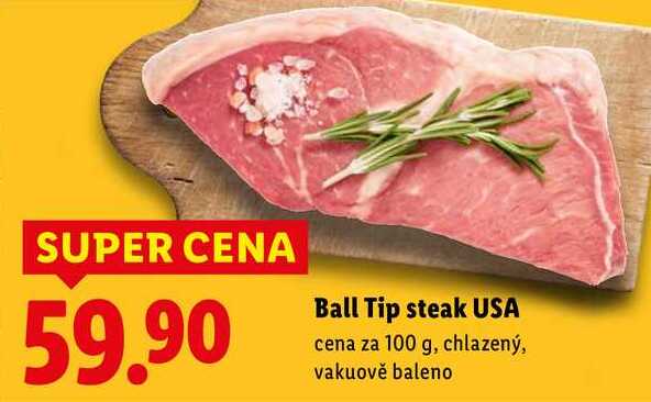 Ball Tip steak USA, cena za 100 g