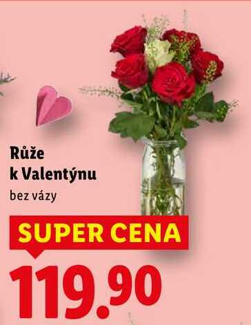 Růže k Valentýnu 