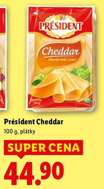 Président Cheddar, 100 g