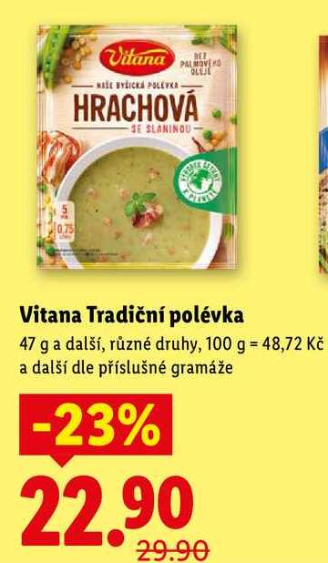Vitana Tradiční polévka, 47 g a další