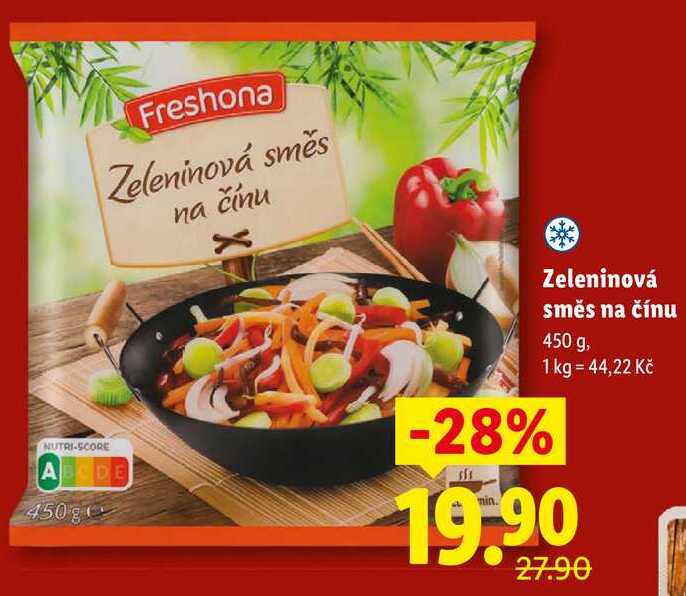 Zeleninová směs na čínu, 450 g