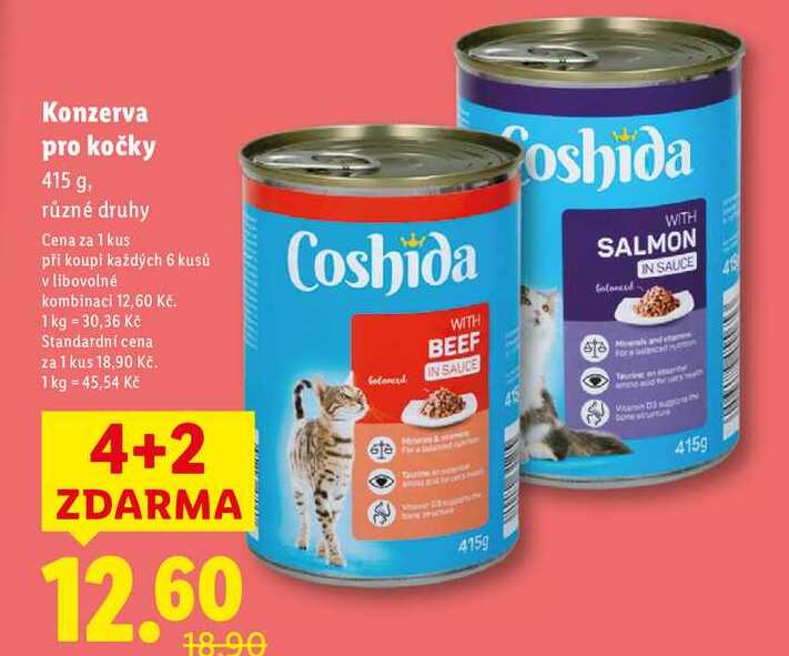 Konzerva pro kočky, 415 g