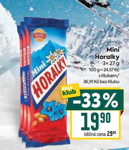 Mini Horalky 3x 27 g 