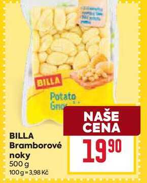 BILLA Bramborové noky 500 g 