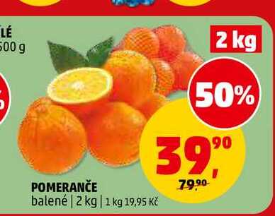 POMERANČE, 2 kg 
