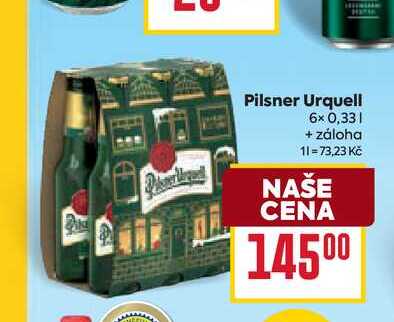 Pilsner Urquell 6x 0,33l