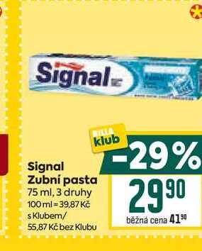 Signal Zubní pasta 75 ml 