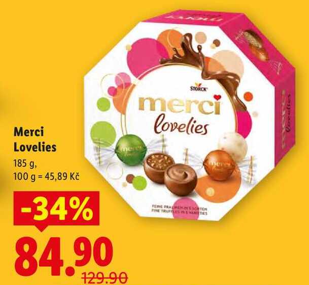 Merci Lovelies, 185 g